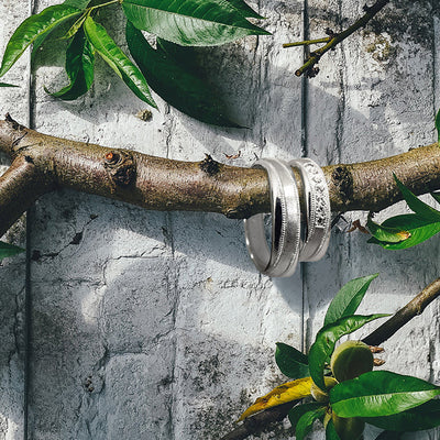 To put it in an analogy, it's a big tree. Custom wedding rings